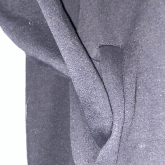 CK Rhinestone Logo Hooded Sweatshirt Dress - Picture 5 of 8